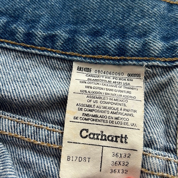 Carhartt men’s jeans size 36X32 - Picture 4 of 7